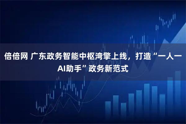 倍倍网 广东政务智能中枢湾擎上线,打造“一人一AI助手”政务新范式
